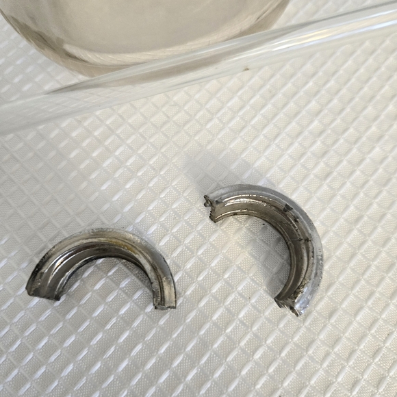 Vtg Glass Seltzer Bottle Glenwood 2 Piece Metal Ring Seal Syfo Water Co - Picture 6 of 13